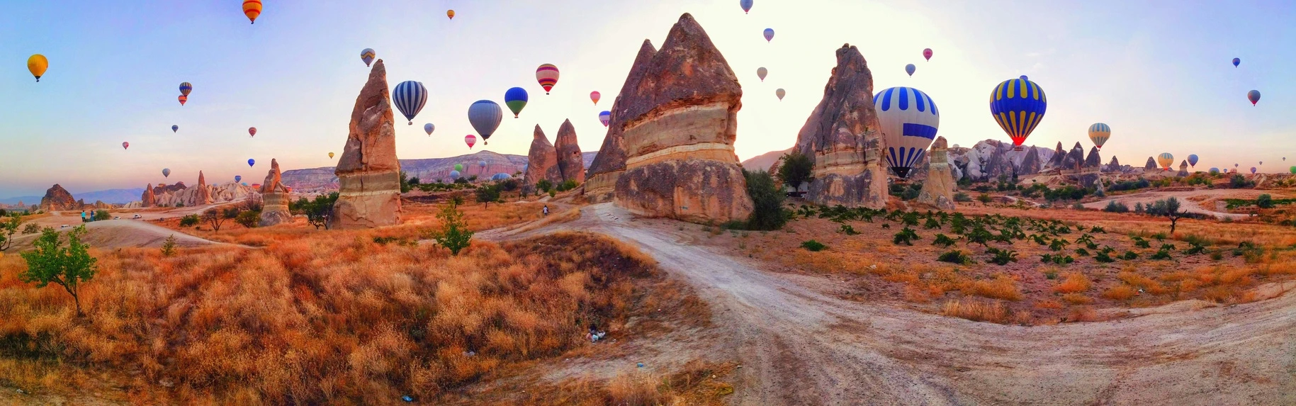 Hot Air Ballons in Cappadocia, Turkey
