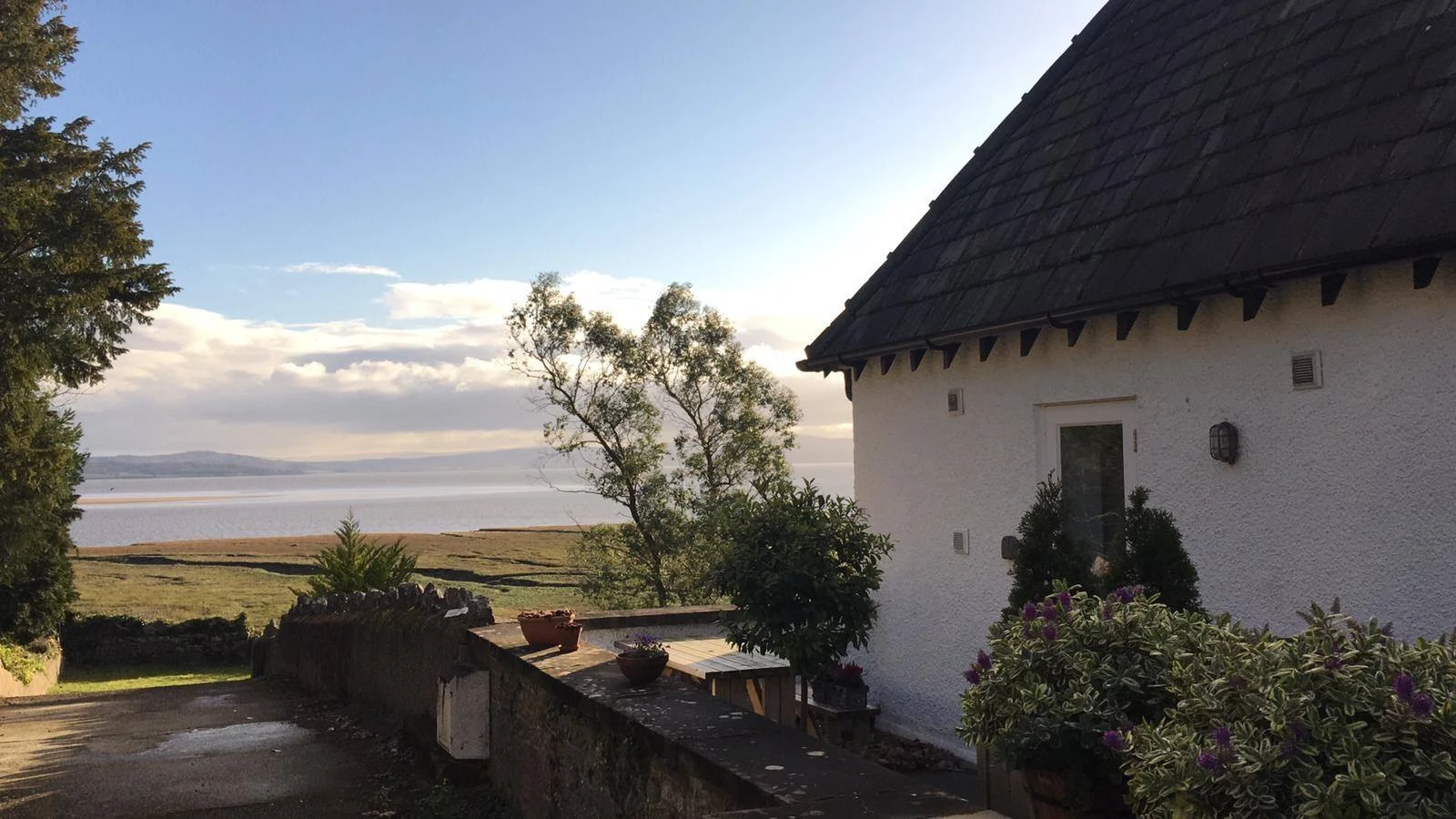 Cottage when Karin just moved to the UK